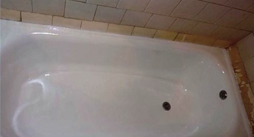 Реставрация ванны жидким акрилом | Реж