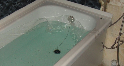 Установкой акрилового вкладыша | Реж